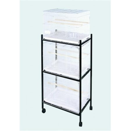 A & E Cage A & E Cage 503 Stand-3 Black 3 Tier; Stand for 503 Cages 503 Stand-3 Black